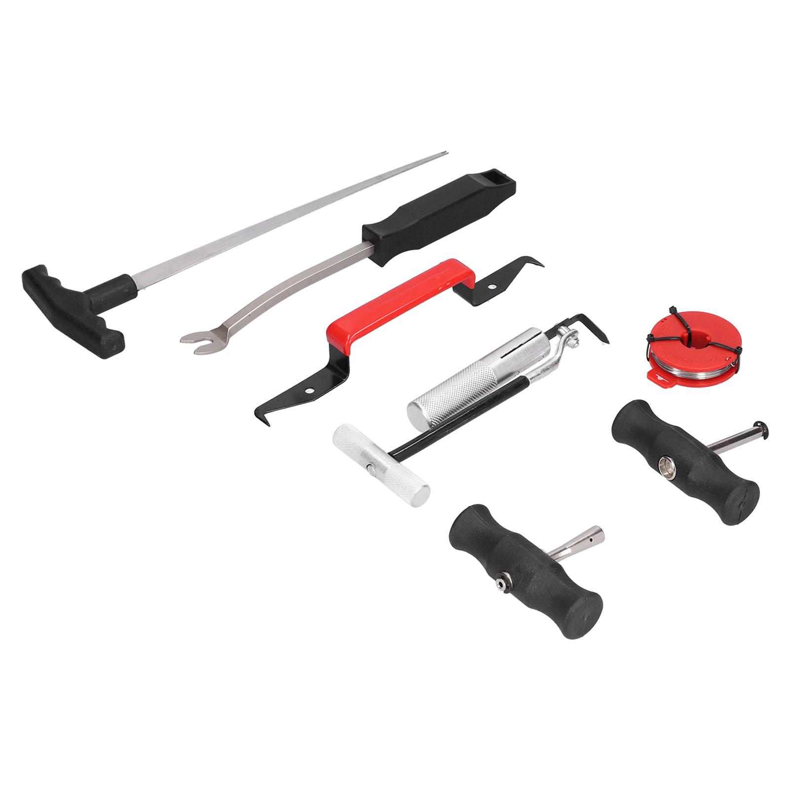 

Набор из 7 предметов для снятия лобового стекла, резак для клея, инструменты для снятия ветрового стекла для легковых и грузовых автомобилей