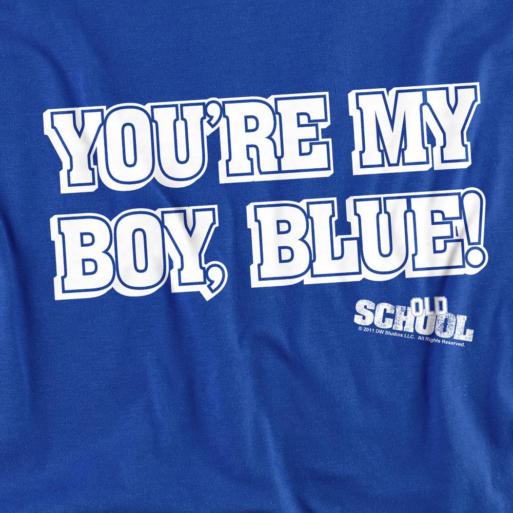 Old School Unisex Adult My Boy Blue Sweatshirt