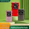 High-End Multi-Band Mini Radio with Bluetooth, Headphone Jack, and Music/Call Functionality