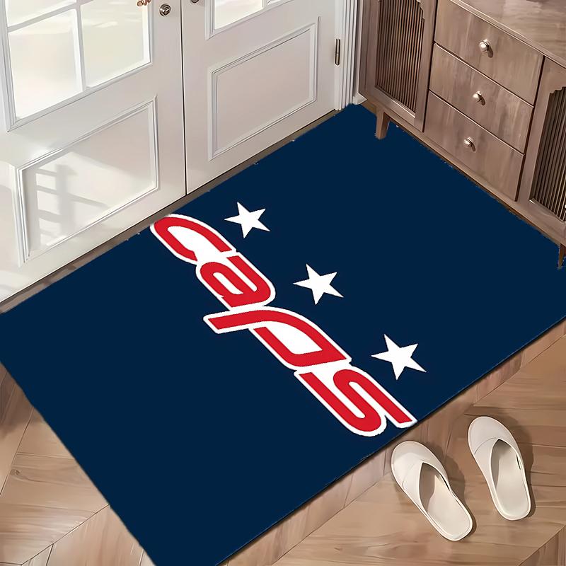 Washington Capitals (1) Büroteppiche geeignet für Wohnzimmer Schlafzimmer Büros und Küchen ein Geschenk für moderne Wohnkultur
