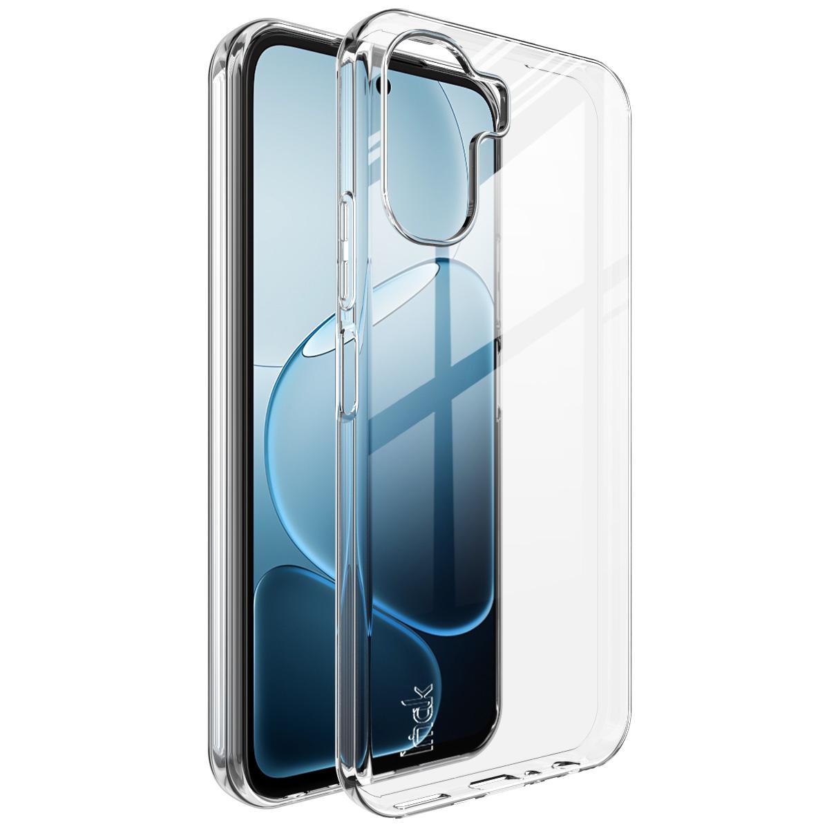 

For OPPO A6x 4G 5G Phone Case IMAK Soft Slim Case UX-10 Series OPPO A6x 5G білий