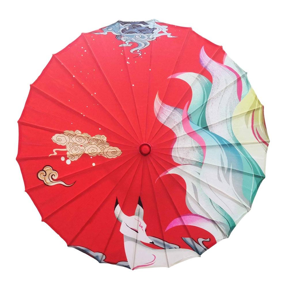 10 Colors Oiled Paper Umbrella 82cm Costumes Photography Umbrella  Bridesmaids Party Scenery