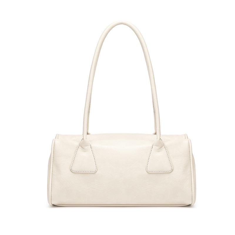 Einfache Unterarmtasche Bowlingtasche Damen Retro Baguette-Tasche Dreieckstasche Damen Schulterhandtasche Damen