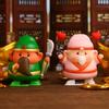 God of Wealth Resin Cartoon Figure: Cute Immortal Ornament Blind Box Gift.