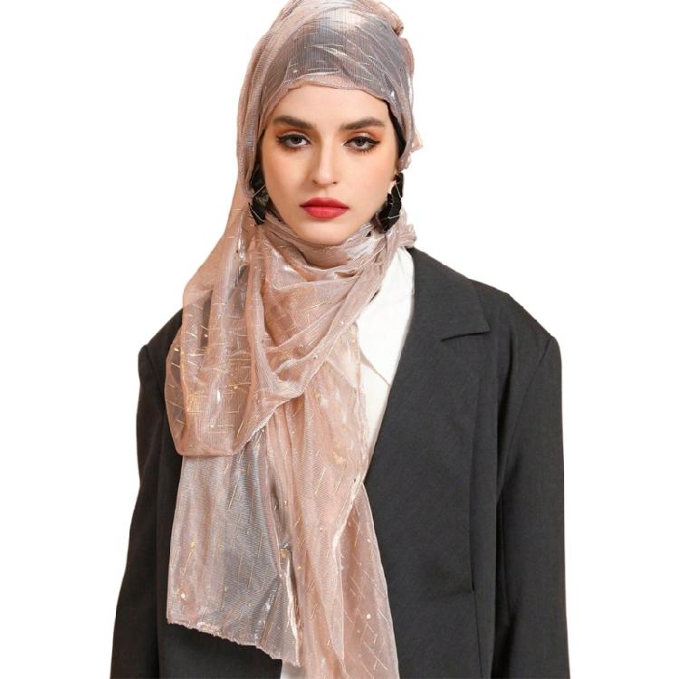 Fashionable Hijab Scarf Muslims Headscarf Turban Neck Wrap Rectangle Kerchief for Convenience and Comfortable Daily Use