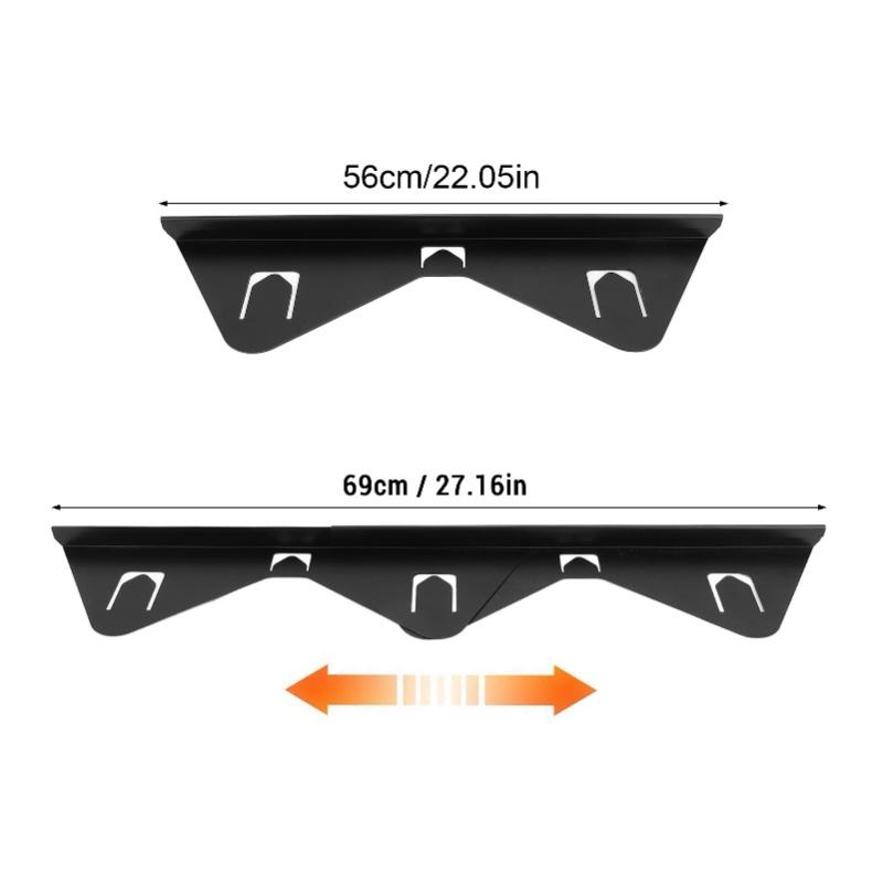 2PCS Stove Gap Cover Stainless Steel Retractable Stove Gap Filler Guard For Kitchen Counter Side Gap