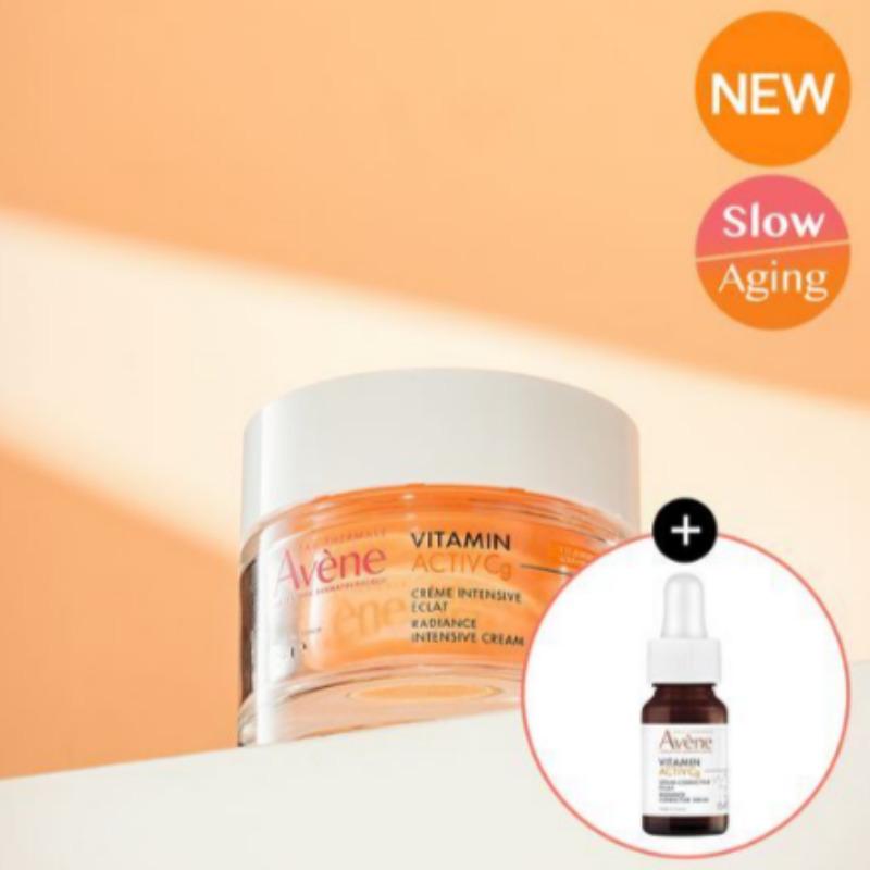 Avène Vitamin Active Cg Cream 50ml (With Vitamin Cg Active Serum 10ml)