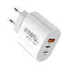 USB 40W Muti 3 Port Charging Adapter Type C Quick Charging Fast Charging Mobile Phone Adapter For Smartphones Tablet