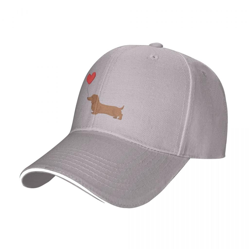Sausage Dog Holding a Balloon Cap Baseball Cap Cap Hat Winter Hat Hat for Women Unisex's