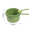 Multi Use Sink Hanging Strainer Basket with Detachable Bottom Cover and Filter