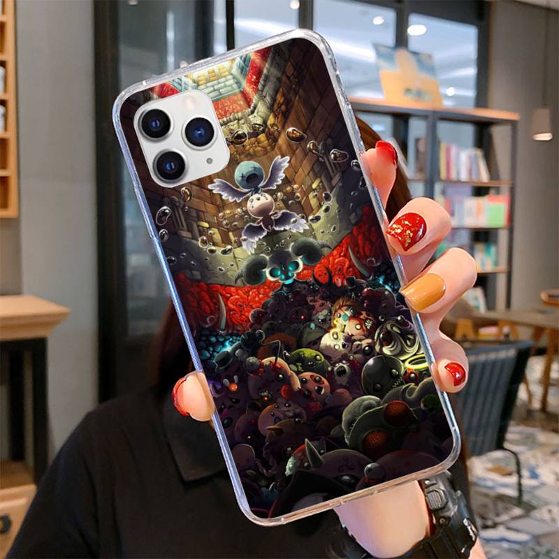 Husă pentru telefon The Binding Of Isaac pentru iPhone 11 12 13 Mini Pro Max 8 7 6 6S Plus X 5 SE 2020 XR XS Carcasă