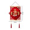 Thickened Spring Festival Hanging Decoration with Tassel God of Wealth Pendant  Living Room