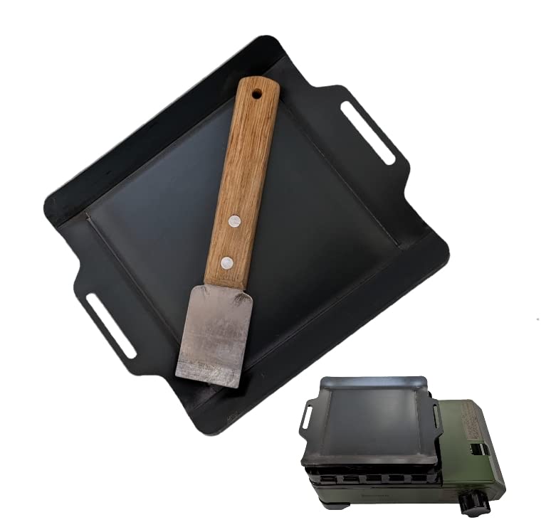 

(47) 170mm x 195mm Iwatani Tough Maru Jr. Compatible Iron Plate (Stove not included) (Plate thickness 4.5mm)