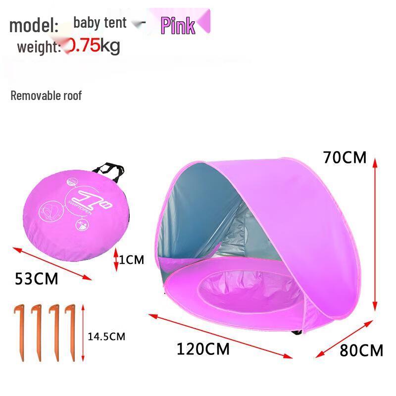 KarLot Kids Baby Shark Beach Play Tent