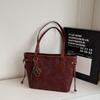Leisure work commuter bag women's large-capacity new student versatile shoulder shopping bag fashionable tote bag
