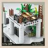 1218PCS Old Construction Site MOC Building Blocks Architecture DIY Assembly Creative Puzzle Gift