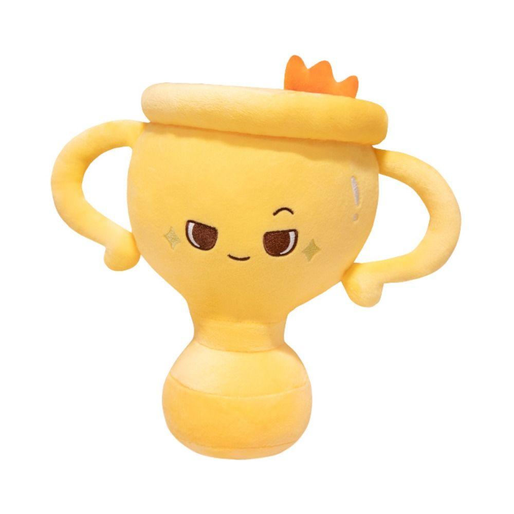 Simulation Trophy Shape Plush Doll PP Cotton Stuffed Animal Plush Toys  New Year