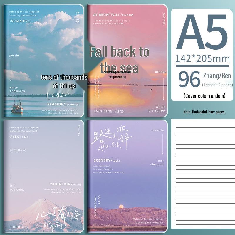 

Утолщенная студенческая тетрадь B5/16K с пластиковой обложкой – Свежий и вдохновляющий дизайн для университета