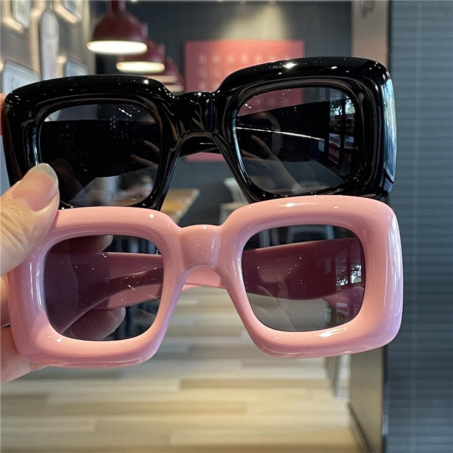 Lustige Vielseitige Kinder-Sonnenbrille Bonbonfarbene Baby-Sonnenbrille Eltern-Kind Mit Großem Rahmen Uv-Schutzbrille