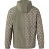 Adidas Neo Monogram Logo Print Zip Hoodie Jacket Men Outerwear Green HM2040