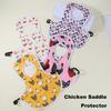Куряче сідло На відкритому повітрі Курячий фартух Курка Захисний жилет Куртка Крило птиці Захист спини для росту пір'я