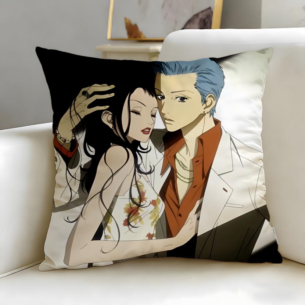 classic anime Paradise Kiss Cushion Cover Soft EasyWash Pillow Case Versatile for Couch Bed Travel and Office