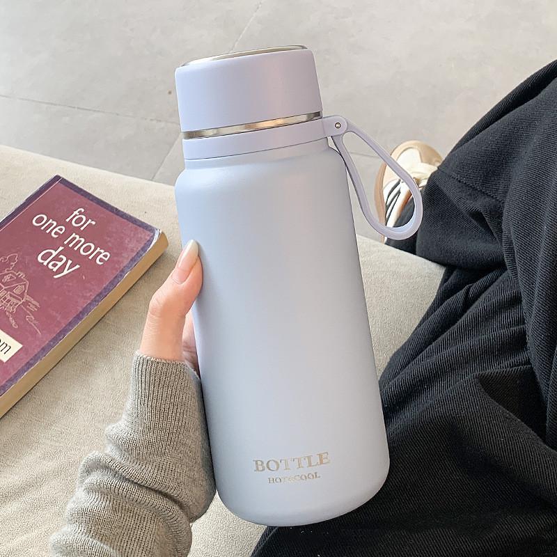 650ml/850ml Fashion Stainless Steel 316 Thermal Flask Portable Long Term Insulation Coffee Tea Thermal Bottle Travel Tumbler