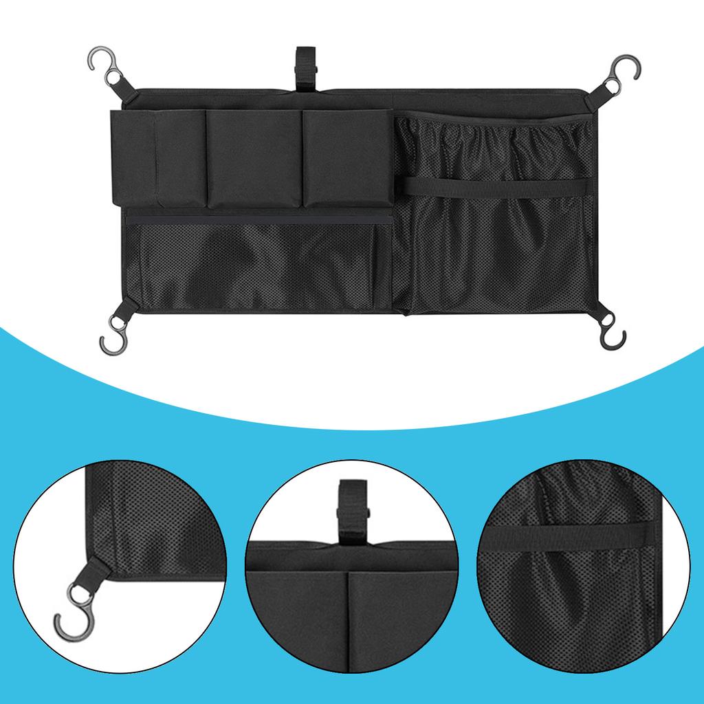 Stroller Wagon Cargo Net Organizers 600D Fabric Large Capacity Pockets Designs for Camping Picnics Efficient Storage