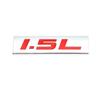 Car Sticker 1.4L 1.5L 1.6L 1.7L 1.8L 1.9L Emblem Badge Decals for f111 SUV Toyota Mini Peugeot Honda Volkswagen VW Focus Hyundai 111F