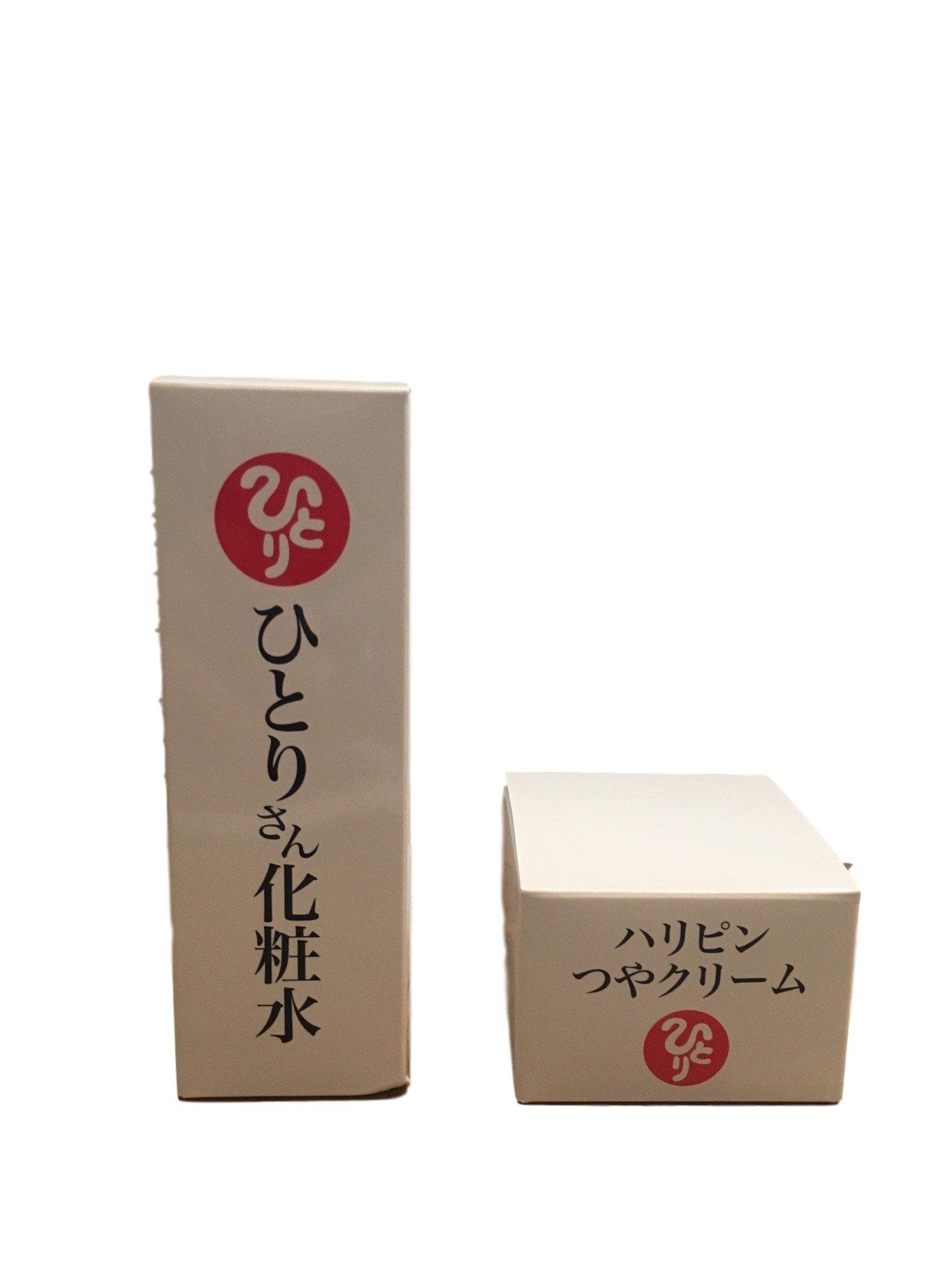 Ginza Marukan Firming & Glossy Cream & Hitori-san Lotion [2-piece set] (Double)