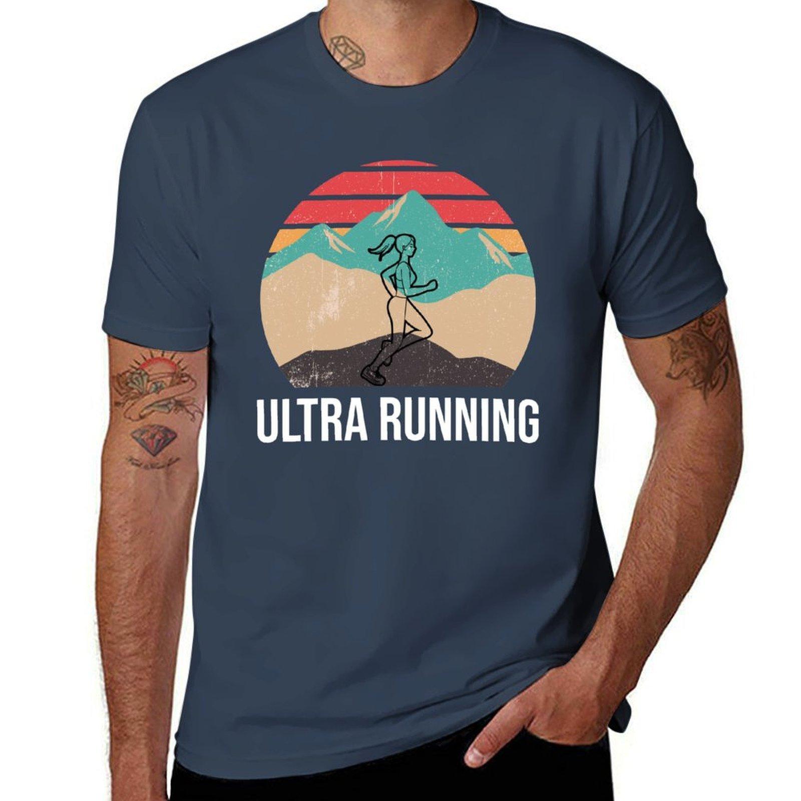 Ultra Running Gift For Ultra Runner Tshirt Urban Style Casual Short Sleeve Top S