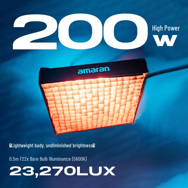 Aputure Amaran F22c 200W RGBWW Flexible LED Mat Light Kit