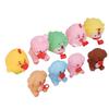 9pcs Animals Stress Relief Toy Tongue Sticking Out Slow Rebound Cut Squeeze Anxiety Relief Toys for
