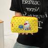 Japanese Polka Dot Cat Makeup & Travel Storage Bag - Large Capacity, Portable Women's Pouch