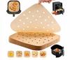 Brown Baking Paper for Air Fryer 100 Pcs.