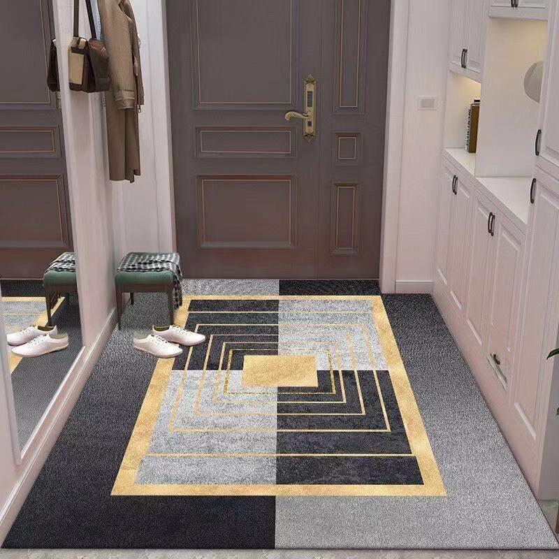 

Дверной коврик Напольный коврик Входной коврик Грязеотталкивающий Входной коврик Ковер Нескользящий 120 * 200cm
