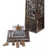 Incense Holder Tower Tapered Washed Mango Wood