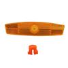 20Pcs/set High Reflective Bicycles Wheel Reflectors Bicycles Reflectors Suitable for Mountain Bicycles Safety Warning
