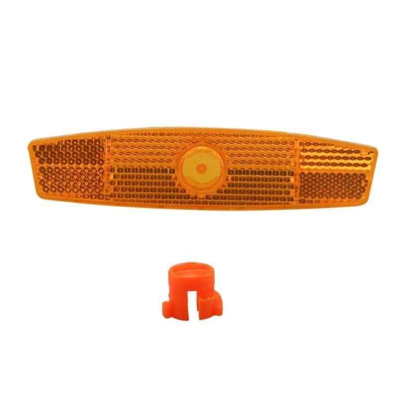 20Pcs/set High Reflective Bicycles Wheel Reflectors Bicycles Reflectors Suitable for Mountain Bicycles Safety Warning