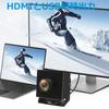 HDMI USB Camera Rabbitroom 4K UHD 30FPS Web Camera Wide Angle Fisheye Lens USB HDMI Simultaneous Output 2X Digital Zoom Web Camera Computer Camera PC