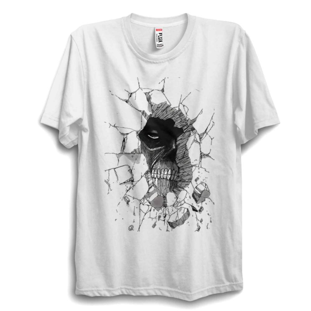 

AOT Titan Face in Wall T Shirt – Anime Inspired Cosplay Tee | Unisex Top 4XL