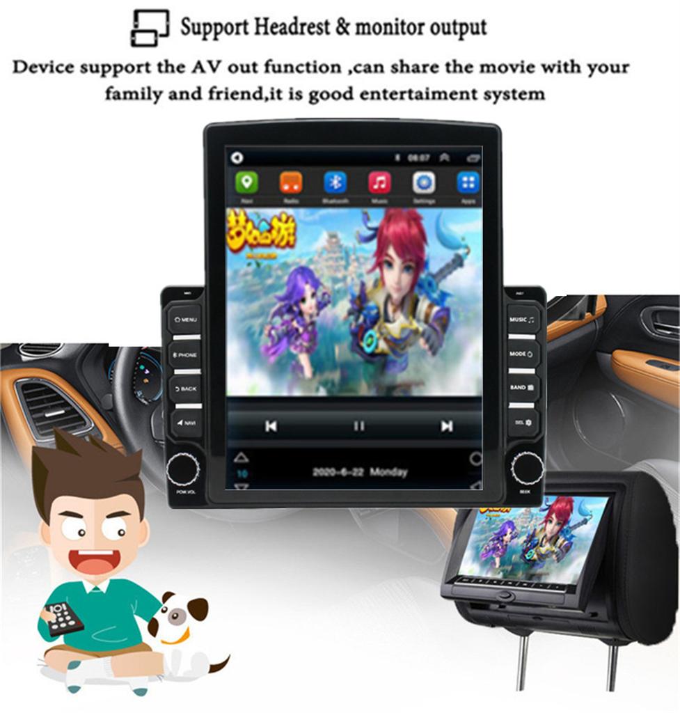9.7'' Android 13 Carplay 1GB 16GB Car Radio Navi GPS For Chevrolet Camaro Holden