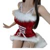Christmas Wear Atmosphere New Year's Robe Small Short Skirt Women's Sexy Christmas Themed Skirt Dress