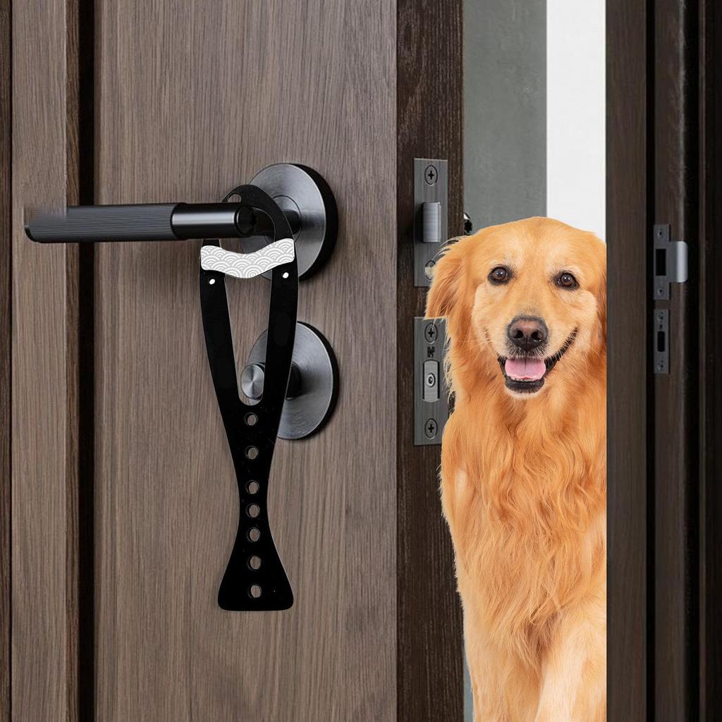 Adjustable Cat Door Lock Convenient Cat Door Access Device To Keep Door Open And Safe For Living Room Bedroom Balcony Study