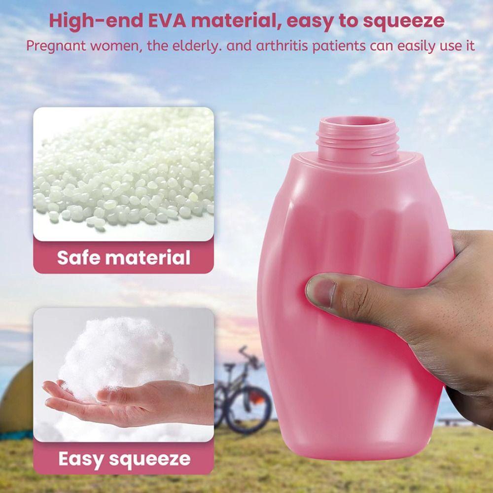 Čisticí artefakt Cestovní bidet Skládací 400ml Přenosný bidet Neprosakující Velkokapacitní Skládací Ruční bidet