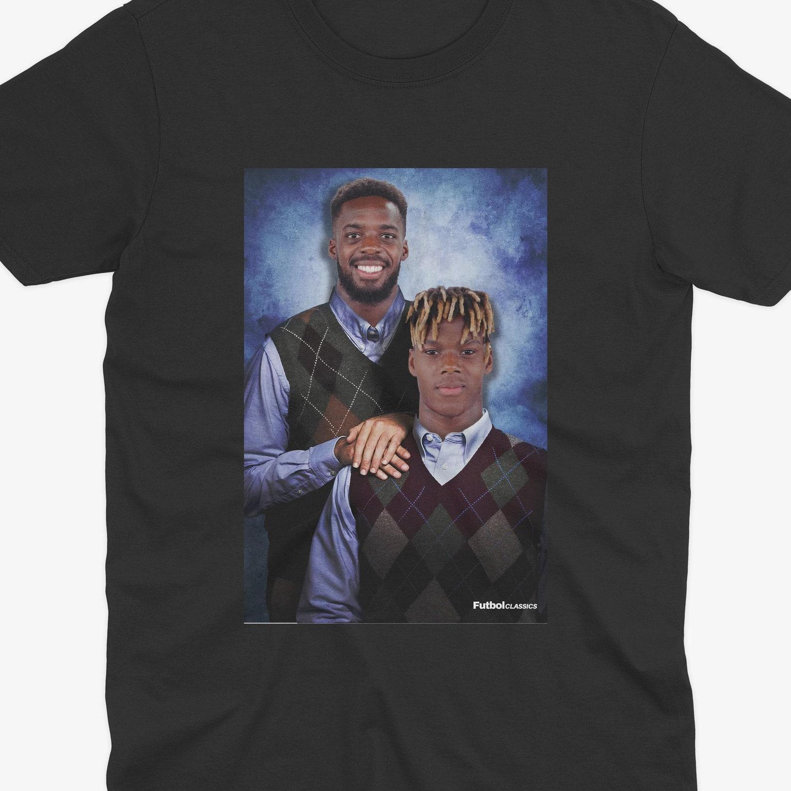 Inaki Williams & Nico Williams T Shirt | Athletic Bilbao Shirt | La Liga | Zuri-Gorriak T Shirt 2XL