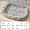 Year-Round Removable & Washable Dog Bed - Cozy Winter Warmth, Perfect for Small & Medium Dogs and Cats