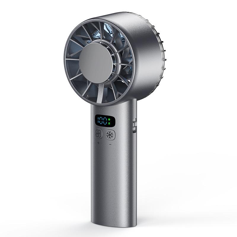

2025 High-Speed Handheld Cooling Fan: 100-Speed Mini USB Rechargeable Portable Outdoor Fan 180*58*76mm