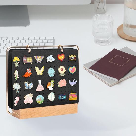 Pin Organizer Collection Brooch Pin Holder Display Storage Calendar 6 Pages
