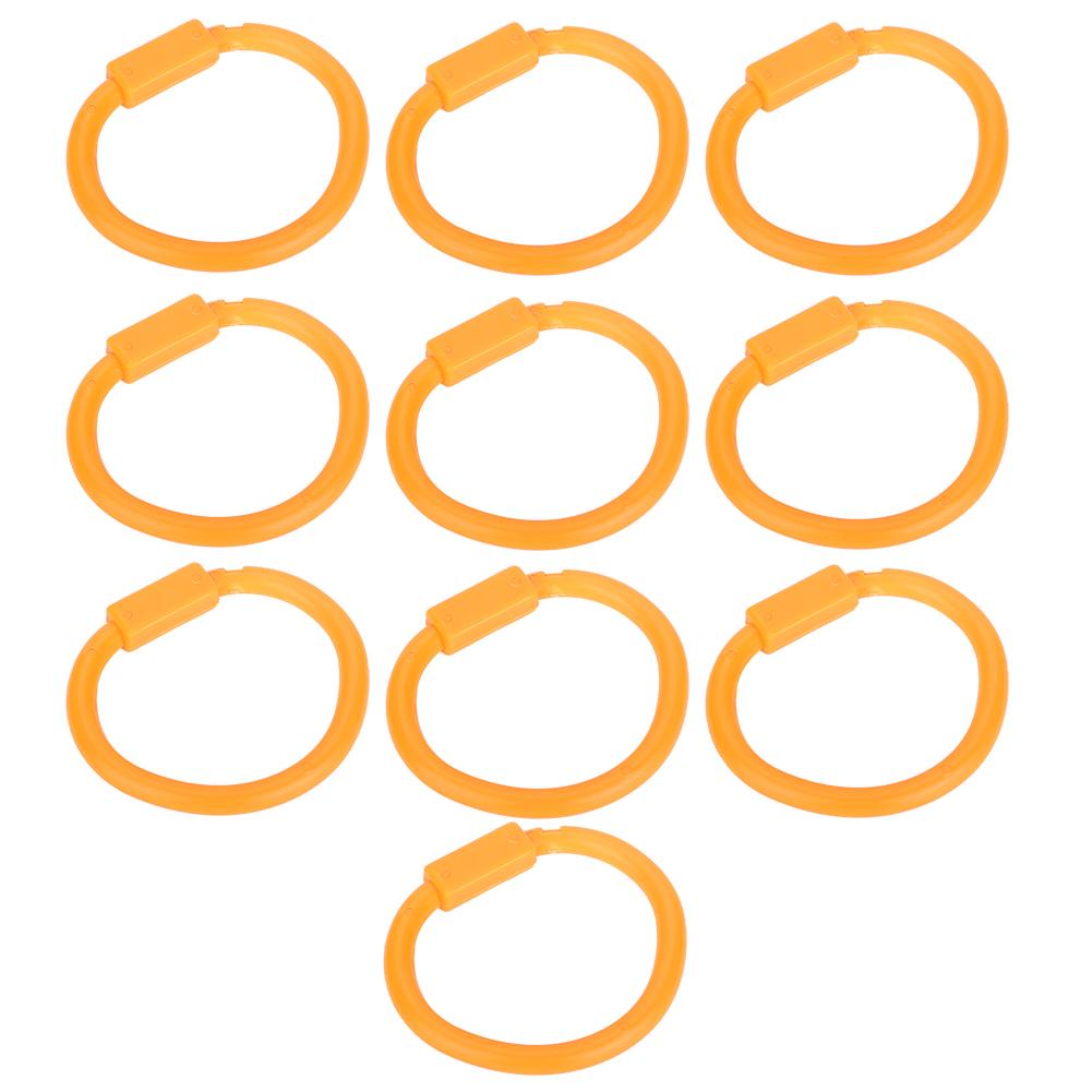 10Pcs Nylon Bull Nose Ring Accessory for Cattle Cow Farm Livestock Animal Equipment